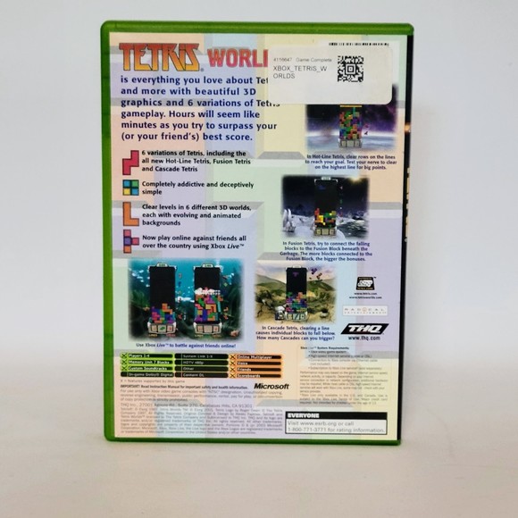 Tom Clancy's Rainbow Six 3 & Tetris Worlds XBOX Game Bundle Lot of 2. Preowned. - Picture 4 of 15